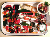 Bakelite Button Tray